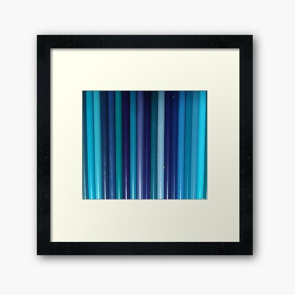 Item preview, Color pencil blue hues designed and sold by garimichelle dutson.