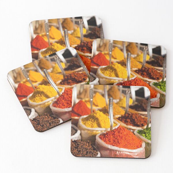 Item preview, Spices in the Anjuna market, Goa designed and sold by reisefoto.