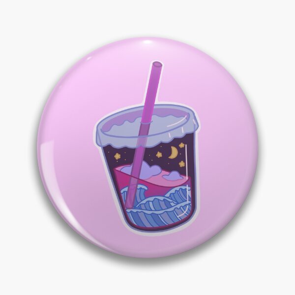 Item preview, Boba tea cute magic sticker designed and sold by Redubls.
