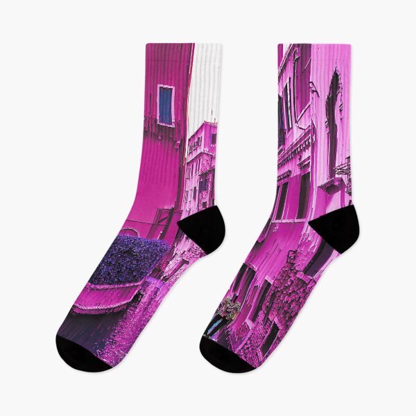 Item preview, Venice, Italy Waterway Vaporwave Glitch Art designed and sold by glitchhub.