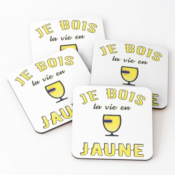 Item preview, I drink life in yellow - Alcohol humor message designed and sold by rubislys.