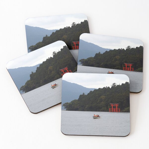 Item preview, Japan:Lake Ashi.Near Fuji.Hakone jinya torii designed and sold by Ricogfx.