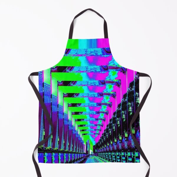 Item preview, Los Angeles Highway Road Trippy Vaporwave Glitch Art designed and sold by glitchhub.