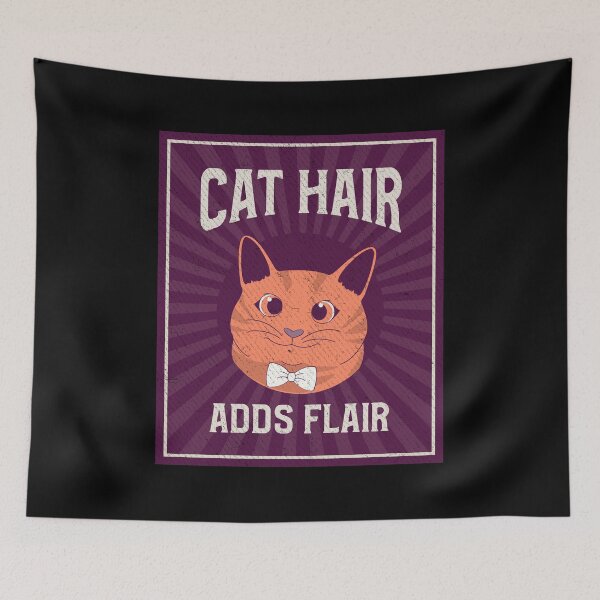 Item preview, Cat Hair Adds Flair, Cat Hair Dont Care, Cat Fur is sparkle designed and sold by Orianah.