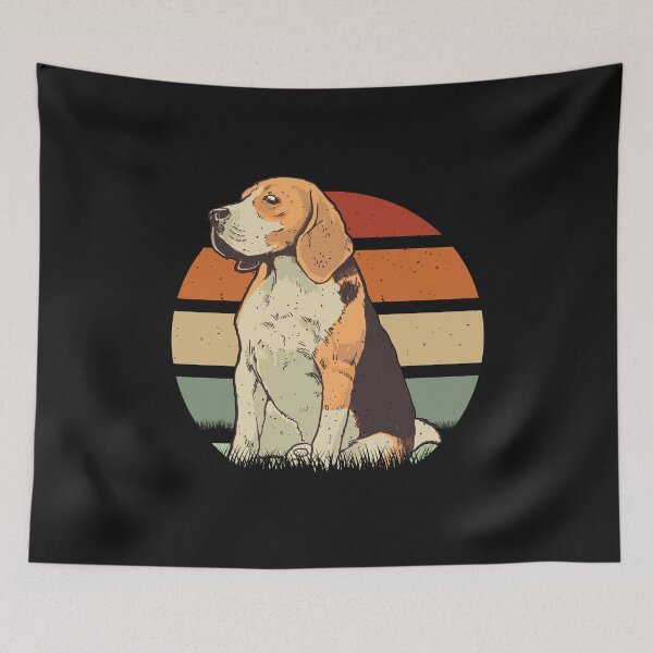 Item preview, Beagle dog, sunset designed and sold by DerSenat.