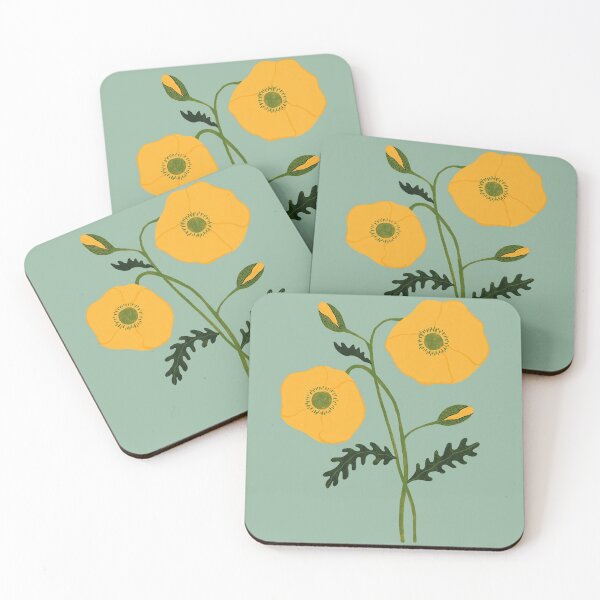Item preview, Yellow Poppies designed and sold by Leanne Simpson.