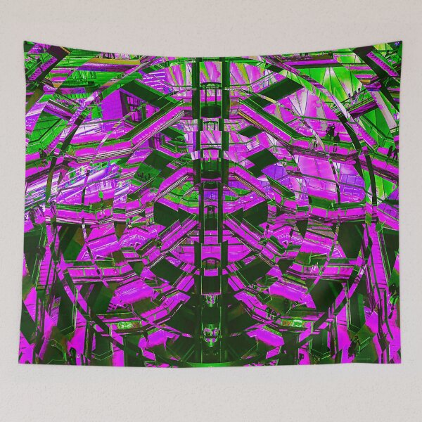 Item preview, New York Vessel Trippy Glitch Art designed and sold by glitchhub.