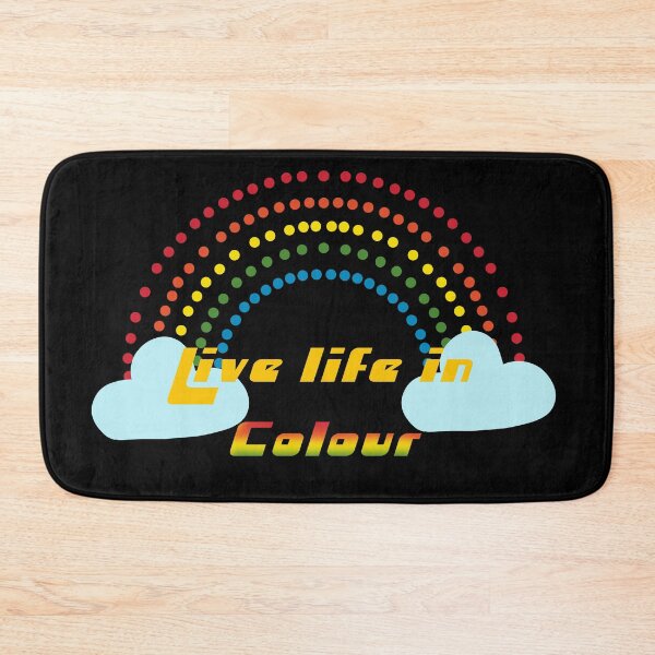Item preview, Dotted rainbow - live life in colour designed and sold by Tanuja  Sharma.