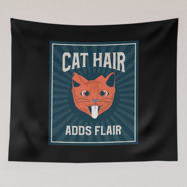 Item preview, Cat Hair Adds Flair, Cat Hair Dont Care, Cat Fur is sparkle designed and sold by Orianah.