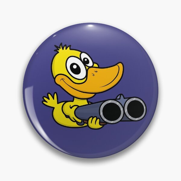 Item preview, Cool yellow duck with a gun is hunting you designed and sold by AlKap.
