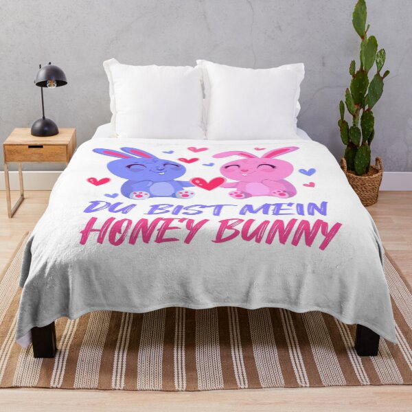 Artikelvorschau, Du bist mein Honey Bunny Valentinstag Verliebte entworfen und verkauft von lotushaza.