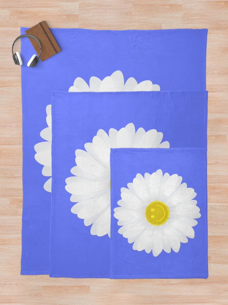 Thumbnail 5 of 6, Throw Blanket, Daisy designed and sold by Cute Bunny.