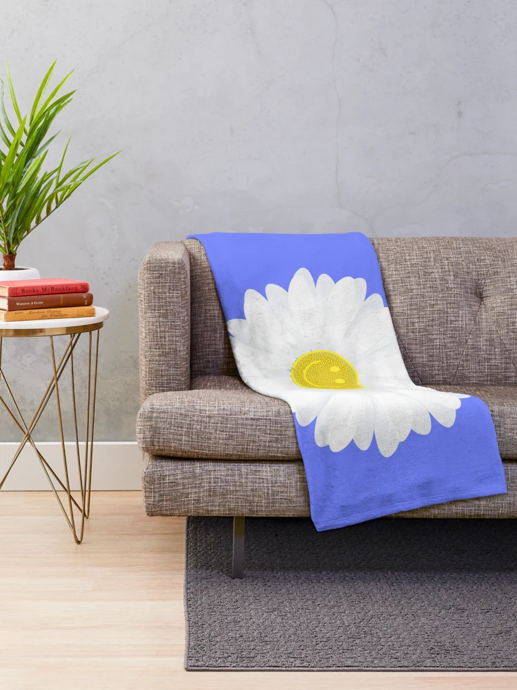 Thumbnail 2 of 6, Throw Blanket, Daisy designed and sold by Cute Bunny.