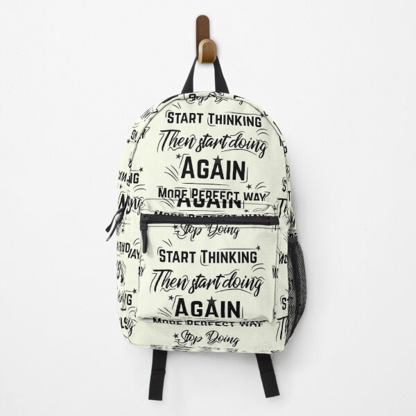 Item preview, Stop Doing Start Thinking text art - Calligraphy designed and sold by feel-free-store.