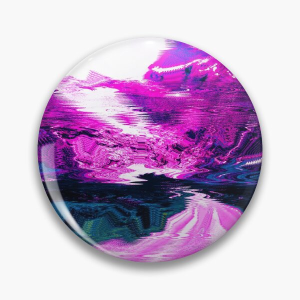 Item preview, Norwegian Highway Mountain Road Vaporwave Glitch Art  designed and sold by glitchhub.