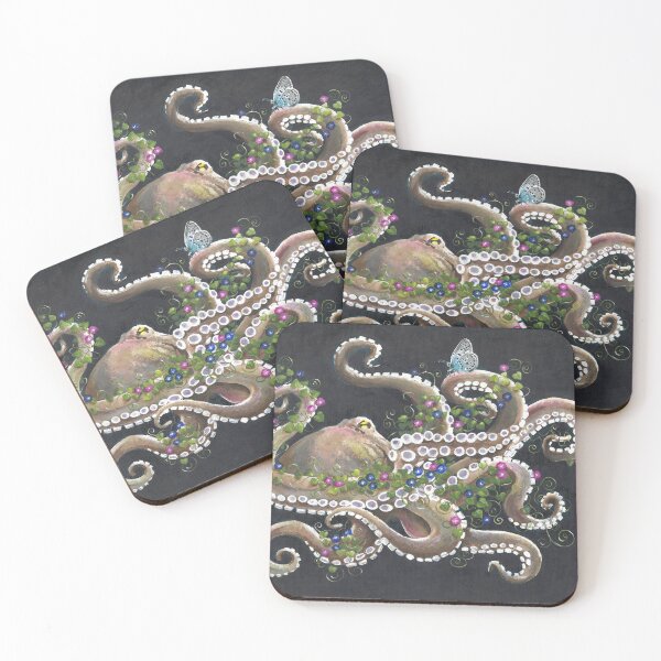 Item preview, The Octopus Who Became a Garden designed and sold by Art by Veya.