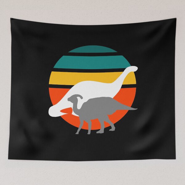 Item preview, Dinosaurs at Sunset designed and sold by Labradoodlesetc.