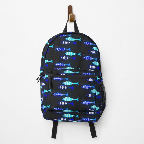 Vista previa del artículo con la obra «pez bioluminiscente», diseñado y vendido por ritusdesigns.