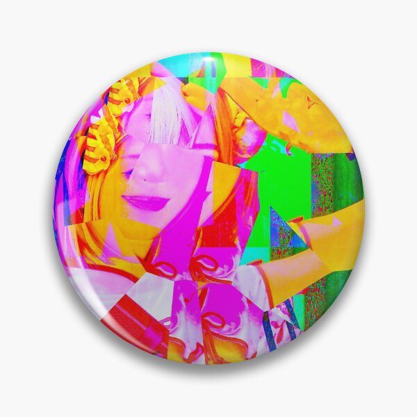 Item preview, Anime Cosplay Girl Trippy Glitch Art 08 designed and sold by glitchhub.