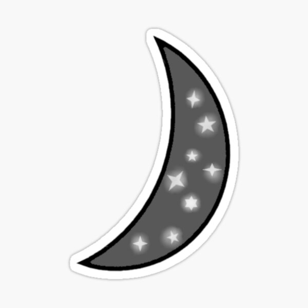 Item preview, new moon designed and sold by butterfly_galaxies.