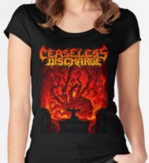 Ceaseless Discharge Women's Fitted Scoop T-Shirt