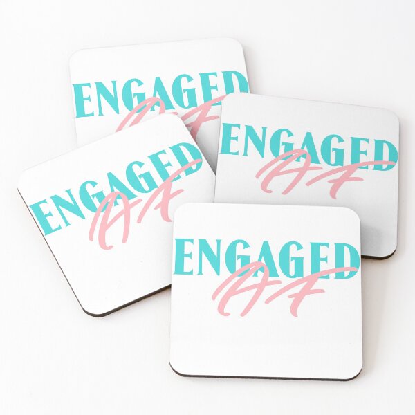 Item preview, Engaged AF designed and sold by JellyAF.