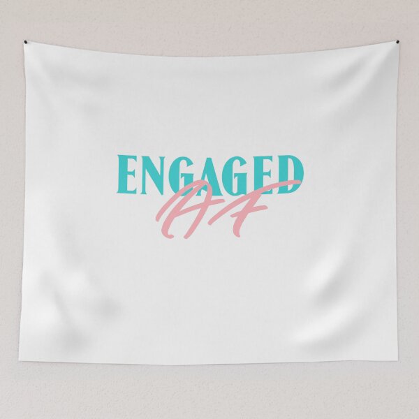Item preview, Engaged AF designed and sold by JellyAF.