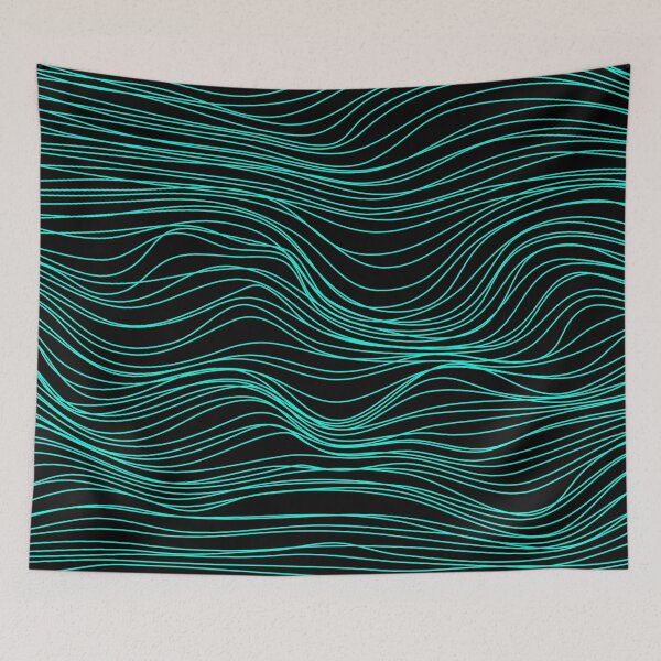 Item preview, Wavy Lines #1 designed and sold by x1brett.