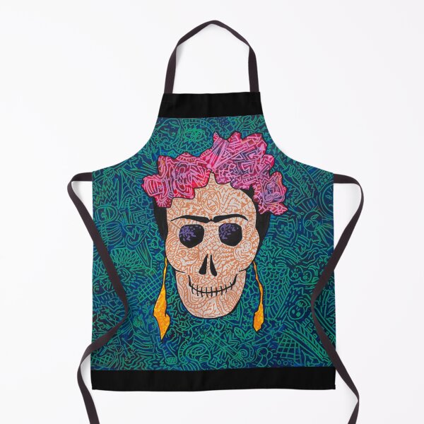 Item preview, Skull Frida designed and sold by SoRiartiste.