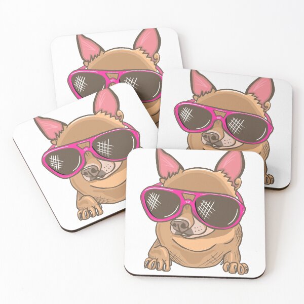 Item preview, Pink shades chihuahua  designed and sold by Colonels  Basement.