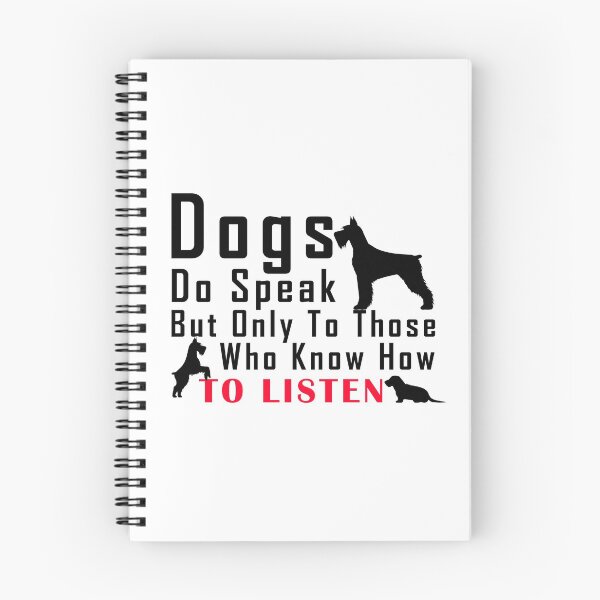 Item preview, Dogs do speak but only to those who know how to listen designed and sold by Aymanerachif.
