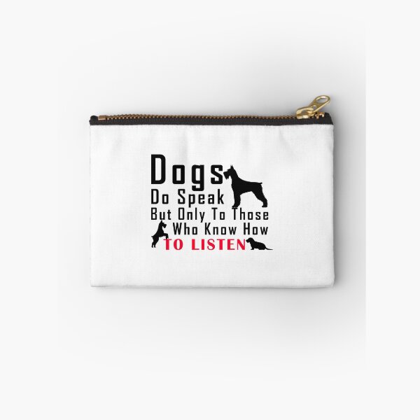 Item preview, Dogs do speak but only to those who know how to listen designed and sold by Aymanerachif.