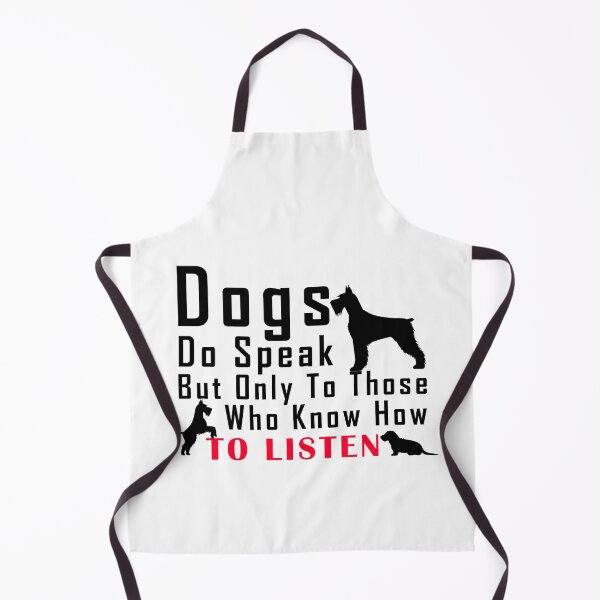 Item preview, Dogs do speak but only to those who know how to listen designed and sold by Aymanerachif.