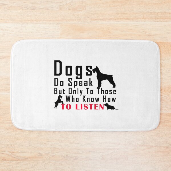 Item preview, Dogs do speak but only to those who know how to listen designed and sold by Aymanerachif.