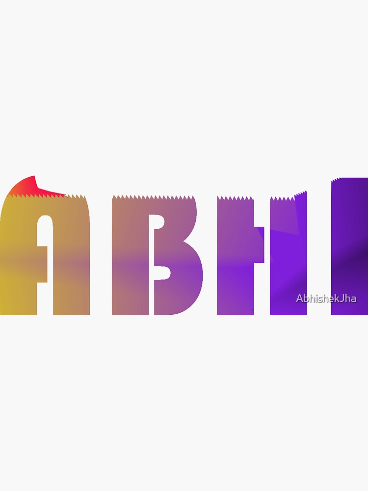 Hello Abhi - Guys it's my new logo Design by Raju Kumar Raj | Facebook