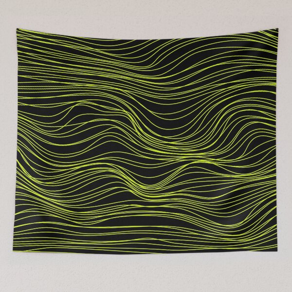 Item preview, Wavy Lines #2 designed and sold by x1brett.