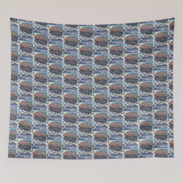 Item preview, Boat on the Mississippi designed and sold by Francesca Romana Brogani.