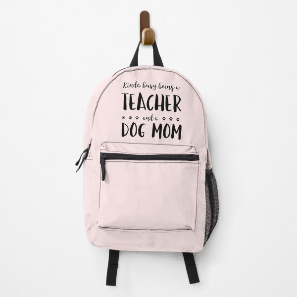 Item preview, Kinda Busy Being A Teacher And A Dog Mom designed and sold by TamGustam.