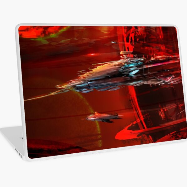 Quantas Flight Out Laptop Skin
