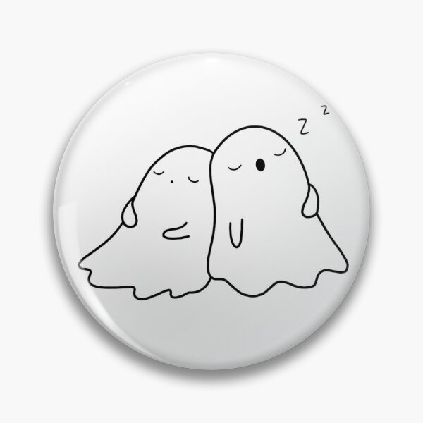 Item preview, two sleeping ghosts designed and sold by Sweet-Artistic.