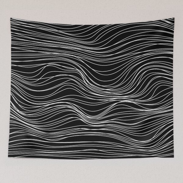 Item preview, Wavy Lines #8 designed and sold by x1brett.