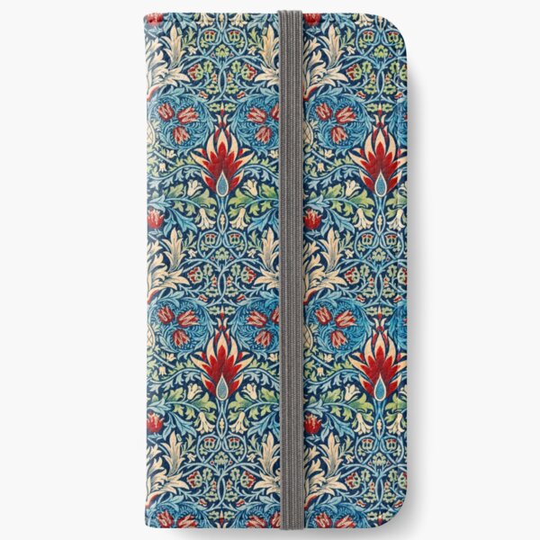 Snakeshead pattern by William Morris iPhone Wallet