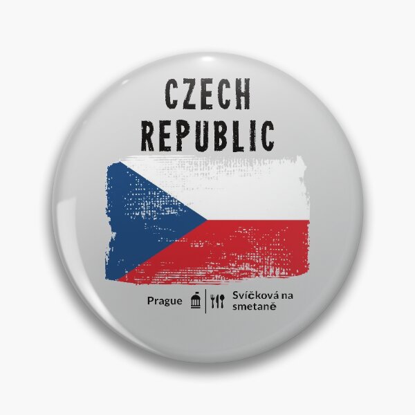 Item preview, Czech Republic flag, flags of the world - travel map designed and sold by WholeWideWorld.