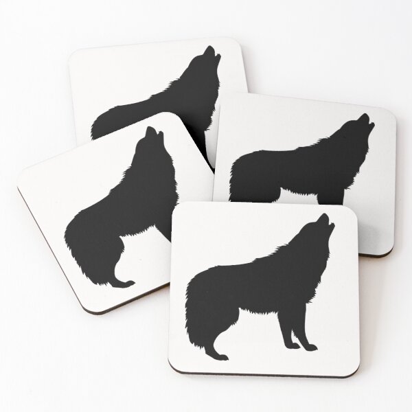 Item preview, Black Wolf design designed and sold by luckyturtles.