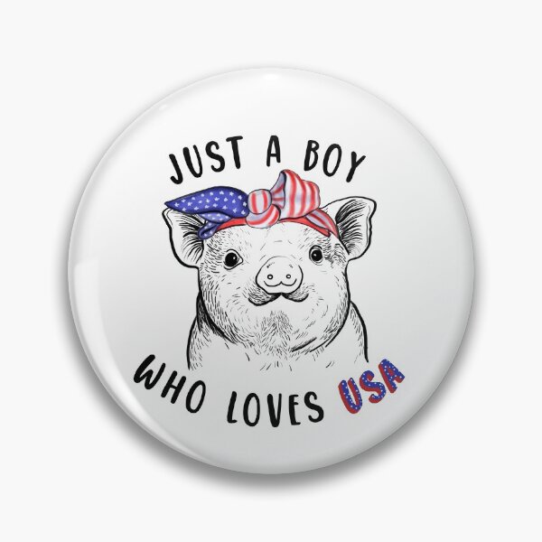 Item preview, Just A Boy Who Loves USA designed and sold by Dutlu.
