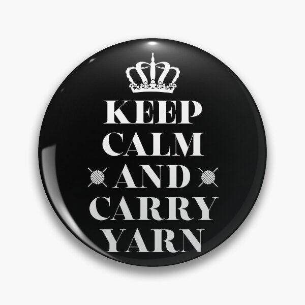 Artikelvorschau, Kopie von Keep Calm and Carry Yarn, Strickgeschenke für Strickerinnen entworfen und verkauft von Shop signer.