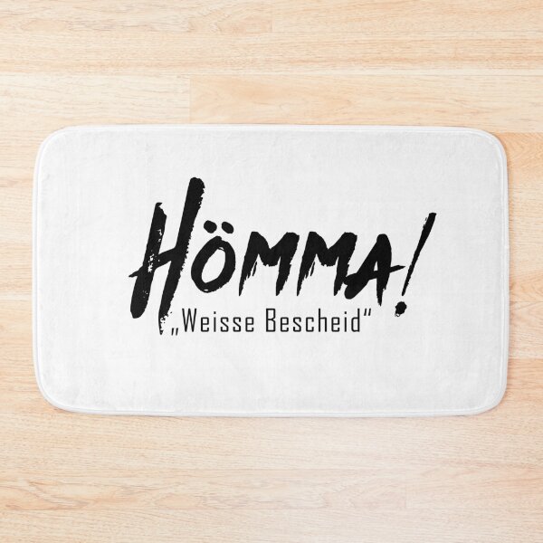 Item preview, HÖMMA white decision | Ruhrpott slang dialect designed and sold by Macphisto Shirts.