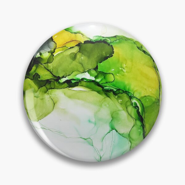 Item preview, Abstract watercolor Green stains  designed and sold by LenaBond.