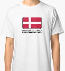 Denmark Flag Classic T-Shirt