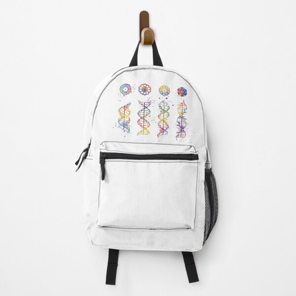 Artikelvorschau, DNA Helix A-B-C-Z Buntes Aquarell entworfen und verkauft von LotusGifts.
